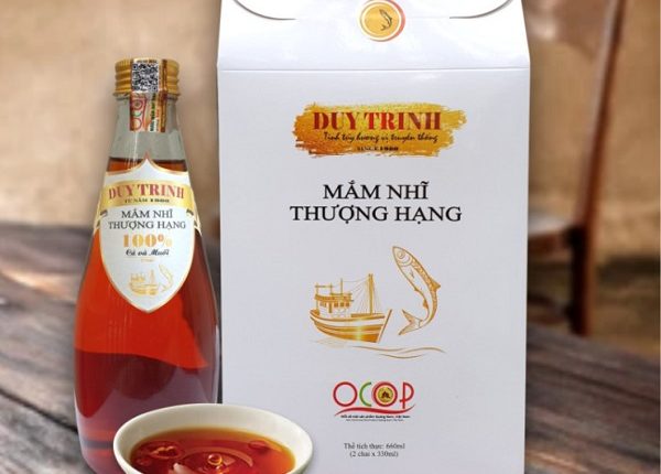 Quảng Nam Nước mắm truyền thống Duy Trinh Đạt OCOP 4 sao tin viet today vn4