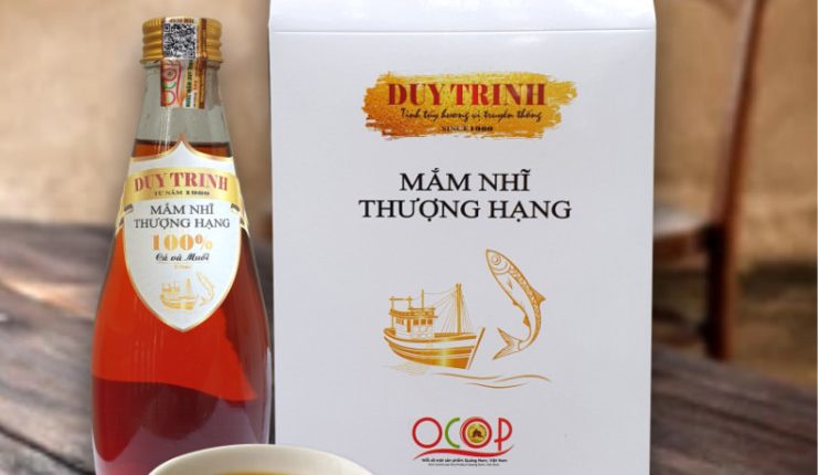 Quảng Nam Nước mắm truyền thống Duy Trinh Đạt OCOP 4 sao tin viet today vn4