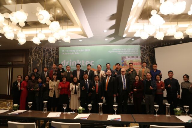 Triển lãm Drinktec 2025: Cơ hội vàng cho doanh nghiệp Việt Nam trong ngành đồ uống và thực phẩm dạng lỏng
