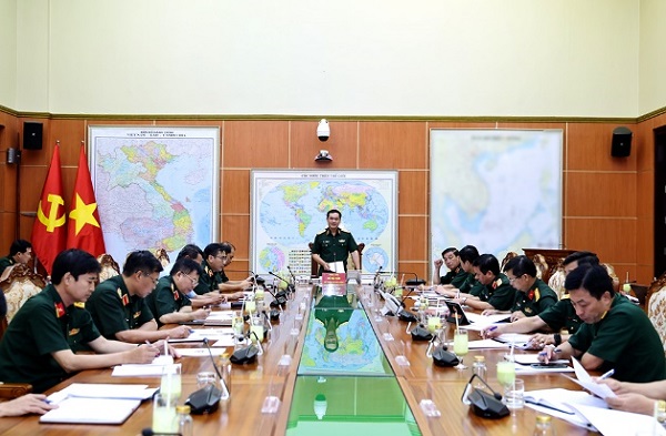Tập trung hoàn thiện trưng bày của Bộ Quốc phòng tại Triển lãm kỷ niệm 80 năm Ngày Quốc khánh 2/9