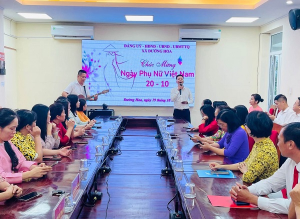 Quảng Ninh: Xã Đường Hoa gặp mặt kỷ niệm Ngày Phụ nữ Việt Nam 20/10